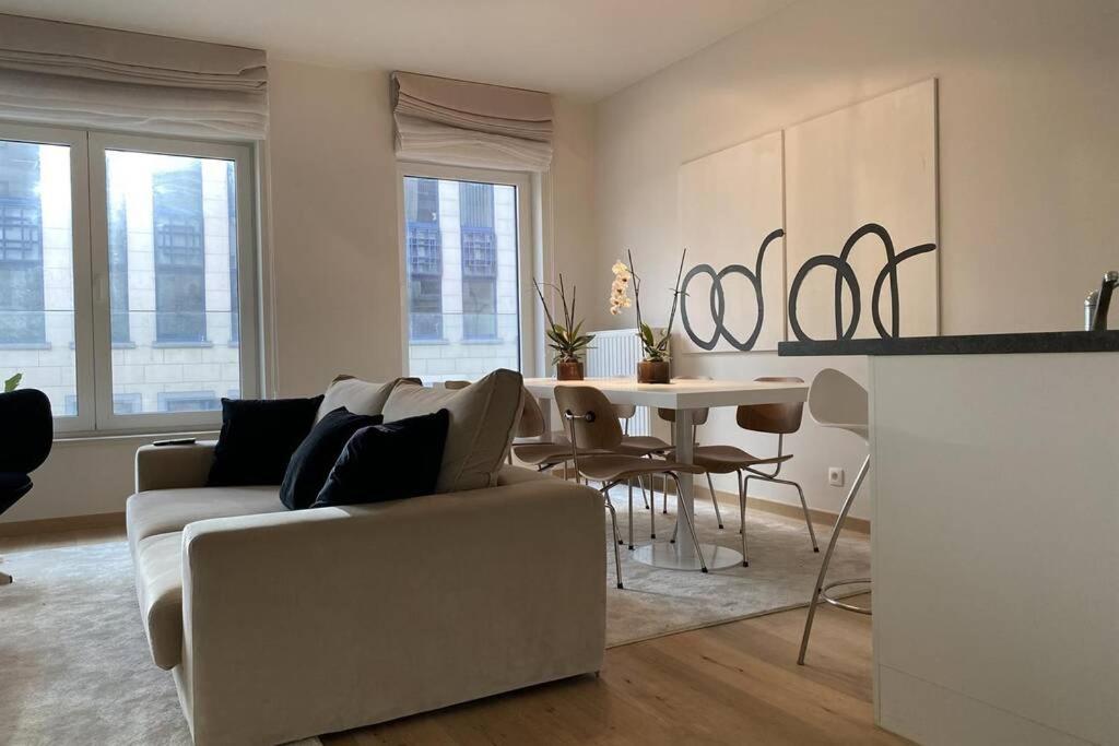Bright Luxury Apartment Heart Of Brussel Eksteriør bilde